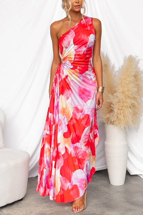 Celeste | Vibrant Tropical Evening Dress