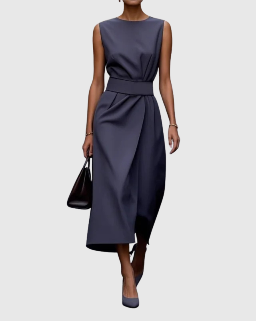 Aubrielle™ | Elegant Round Neck Dress