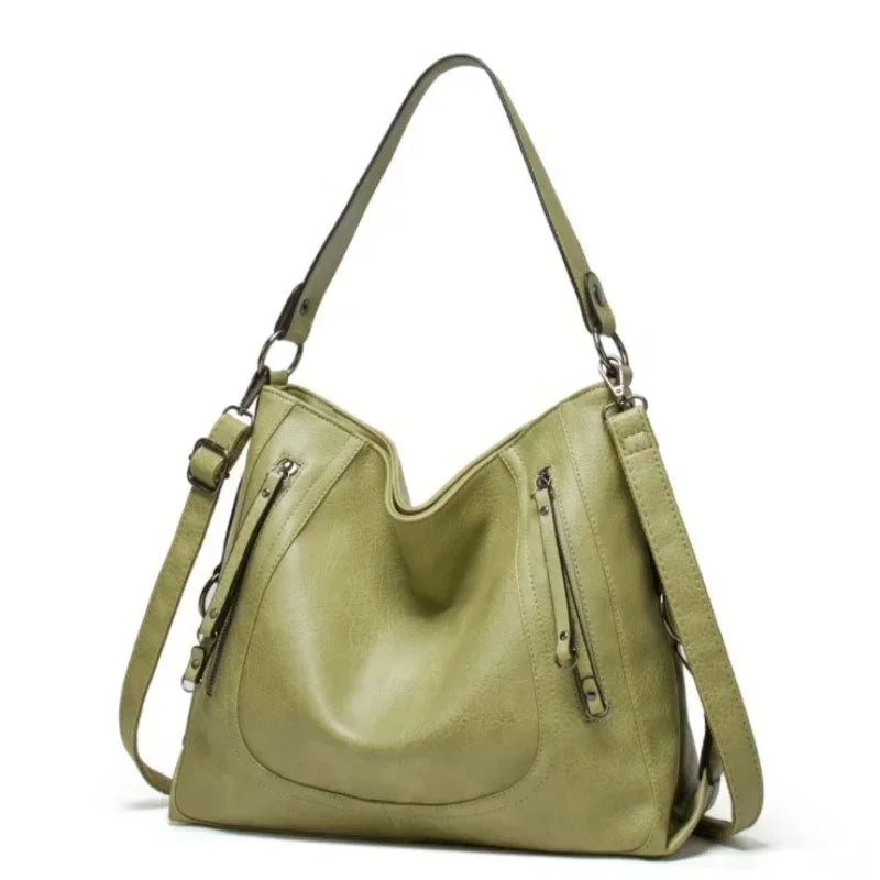Priscilla - Vintage Vegan Leather Bag