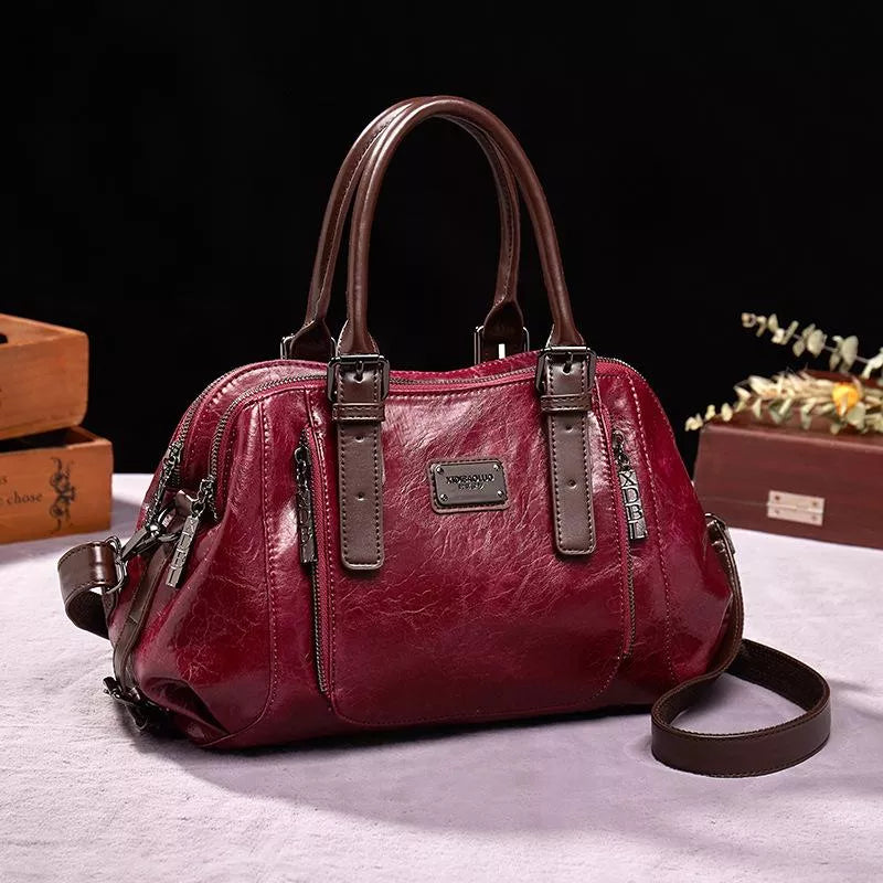 Silke - Luxurious Vegetable Tanned Leather Bag
