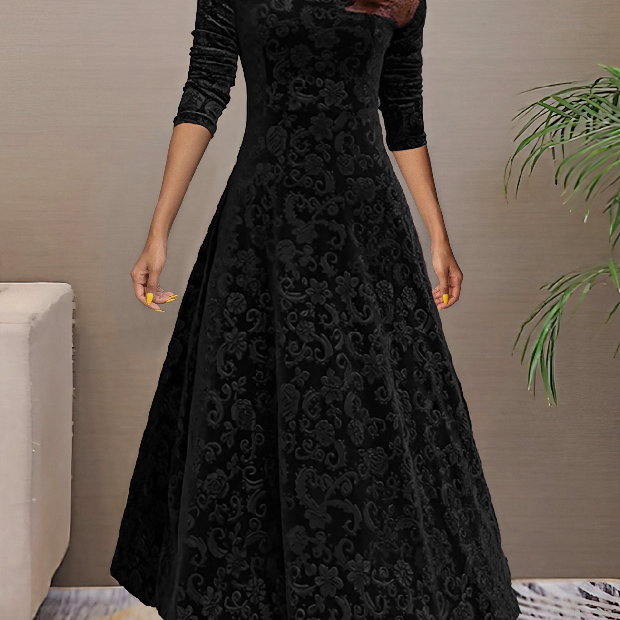 Denise | Velvet Elegant Dress