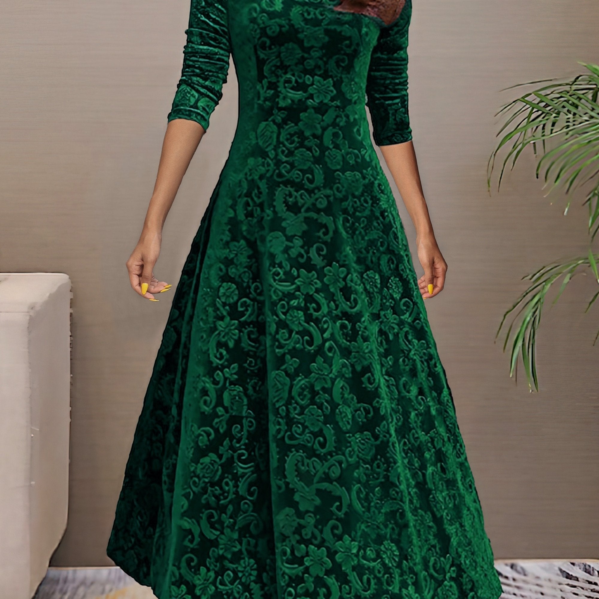 Denise | Velvet Elegant Dress