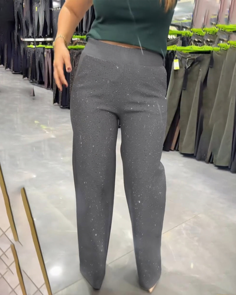 Trendy and Casual Wide Leg Pants