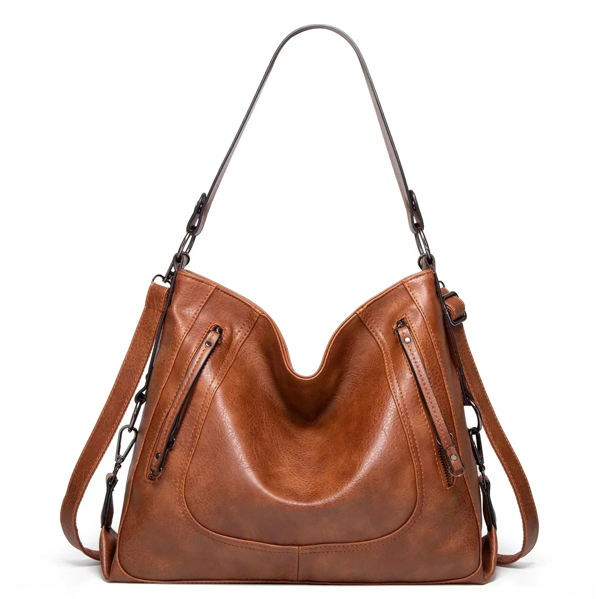 Priscilla - Vintage Vegan Leather Bag