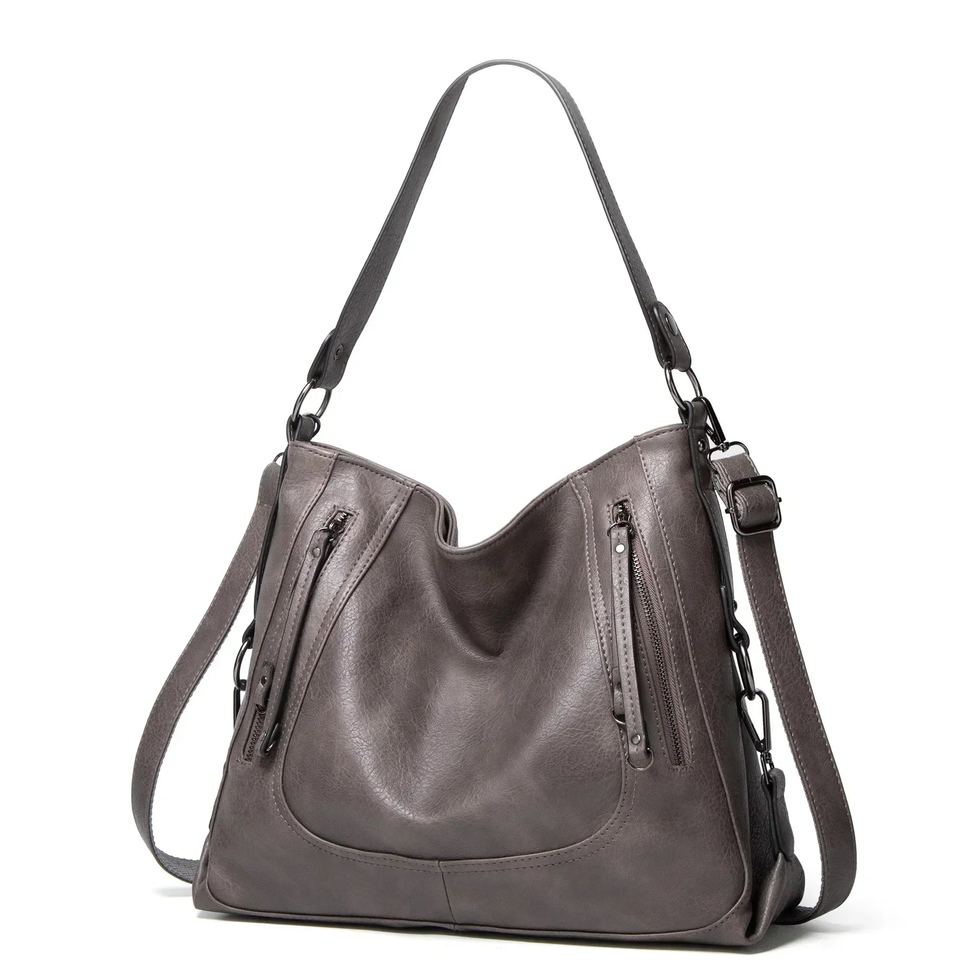Priscilla - Vintage Vegan Leather Bag