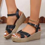 Daphnie | Wedge Sandals