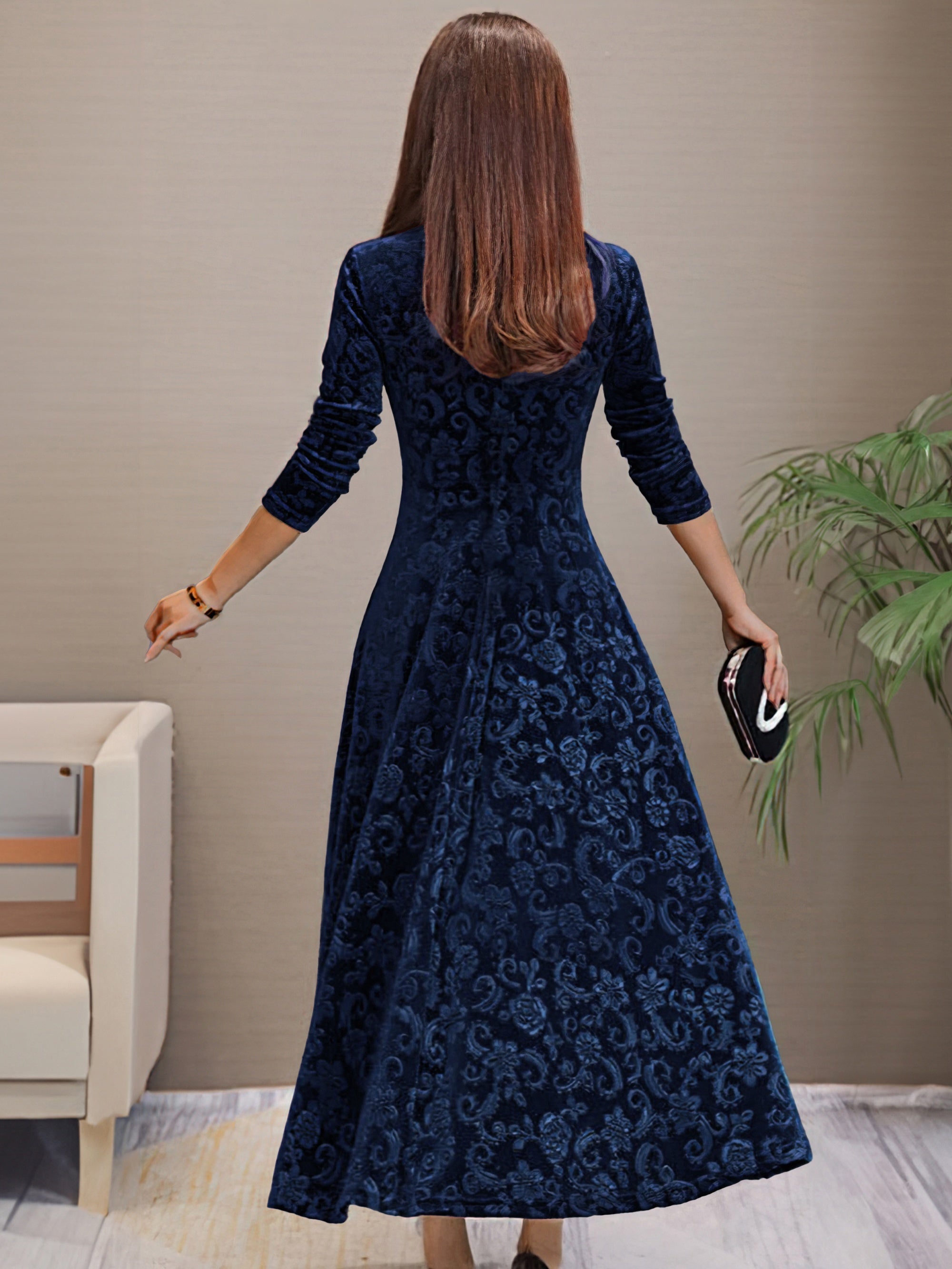 Denise | Velvet Elegant Dress