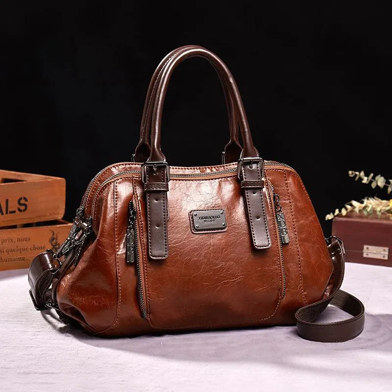 Silke - Luxurious Vegetable Tanned Leather Bag