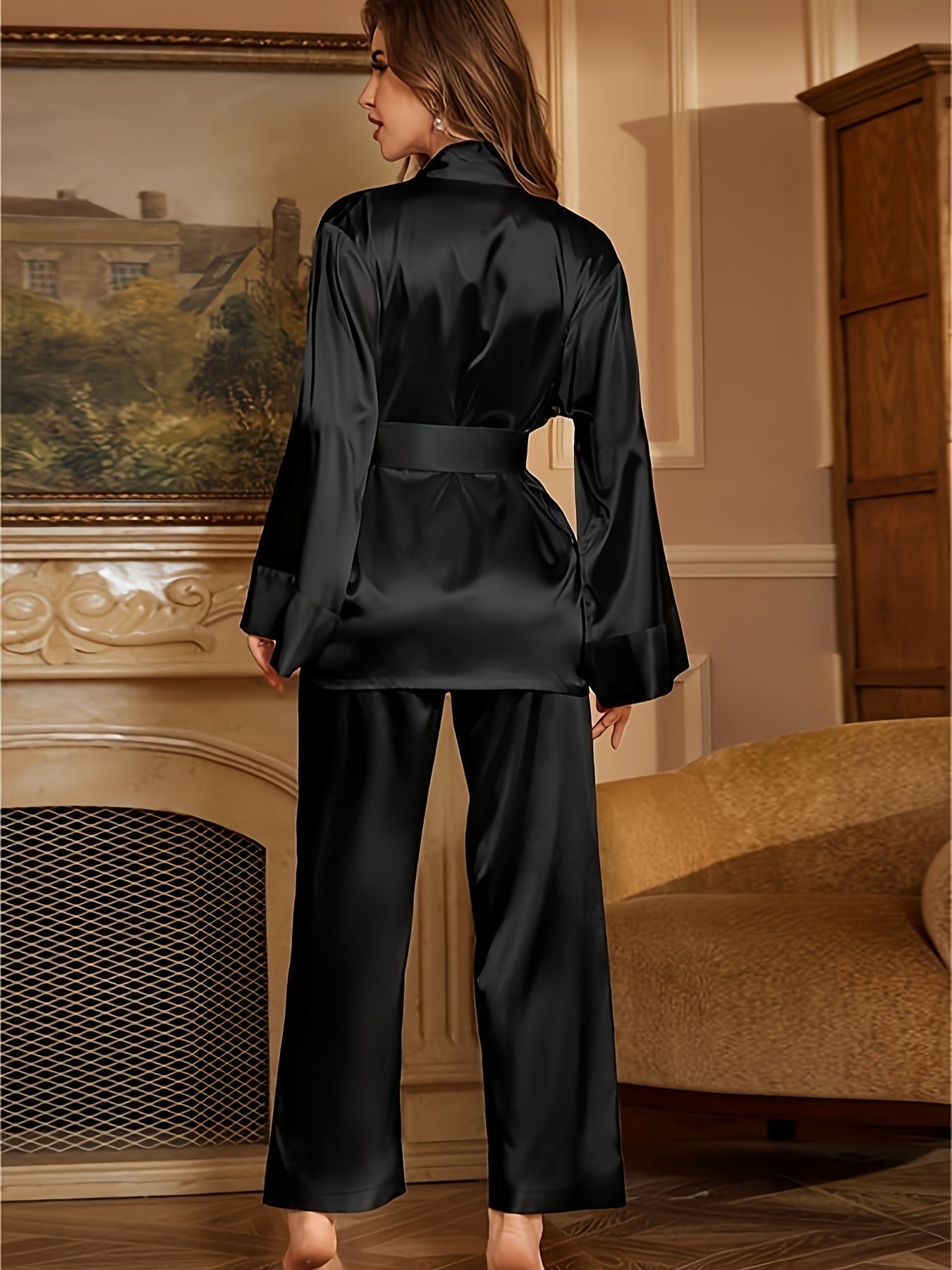 Aurielle | Elegance Robe & Pajama Set