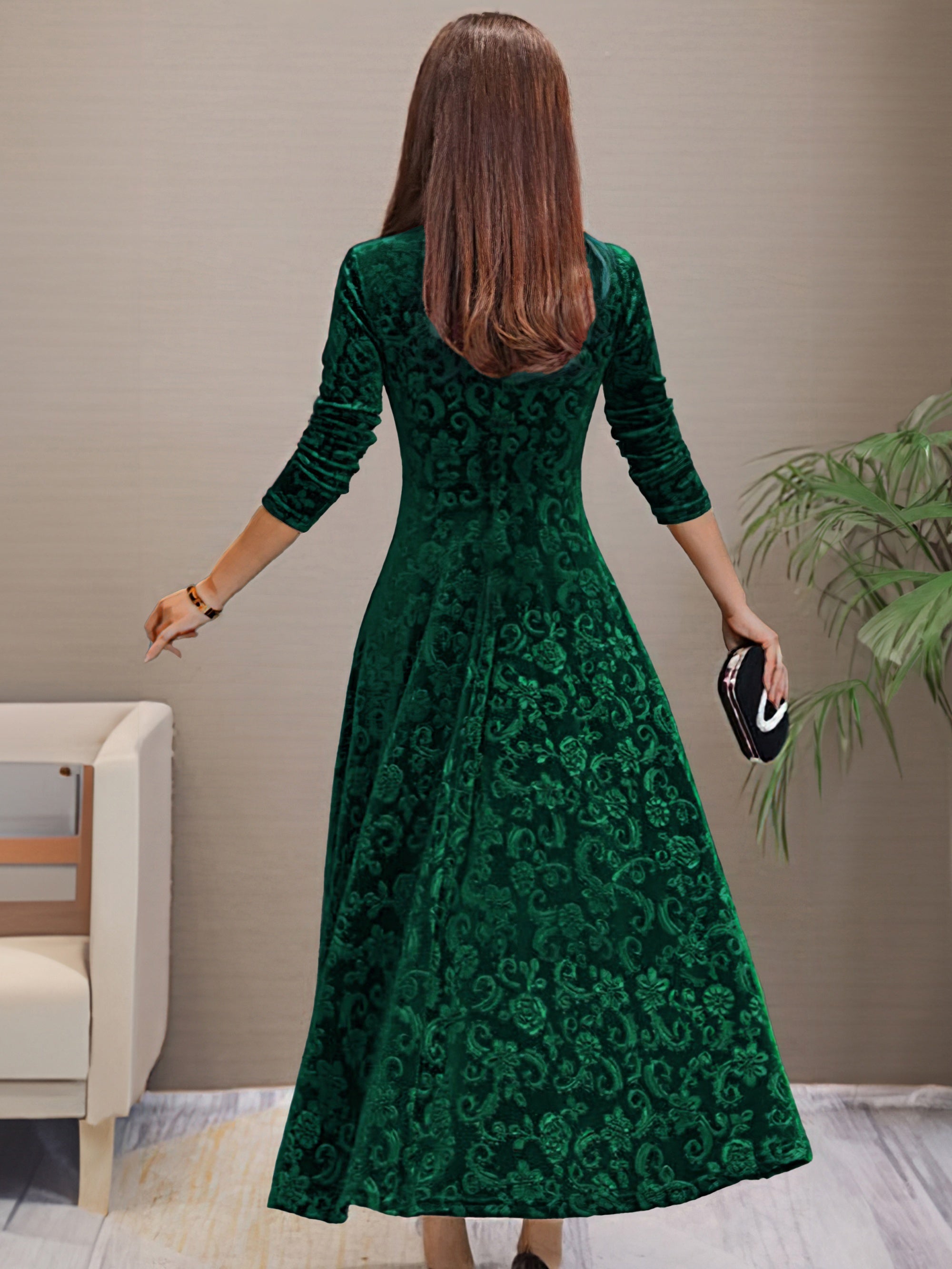 Denise | Velvet Elegant Dress