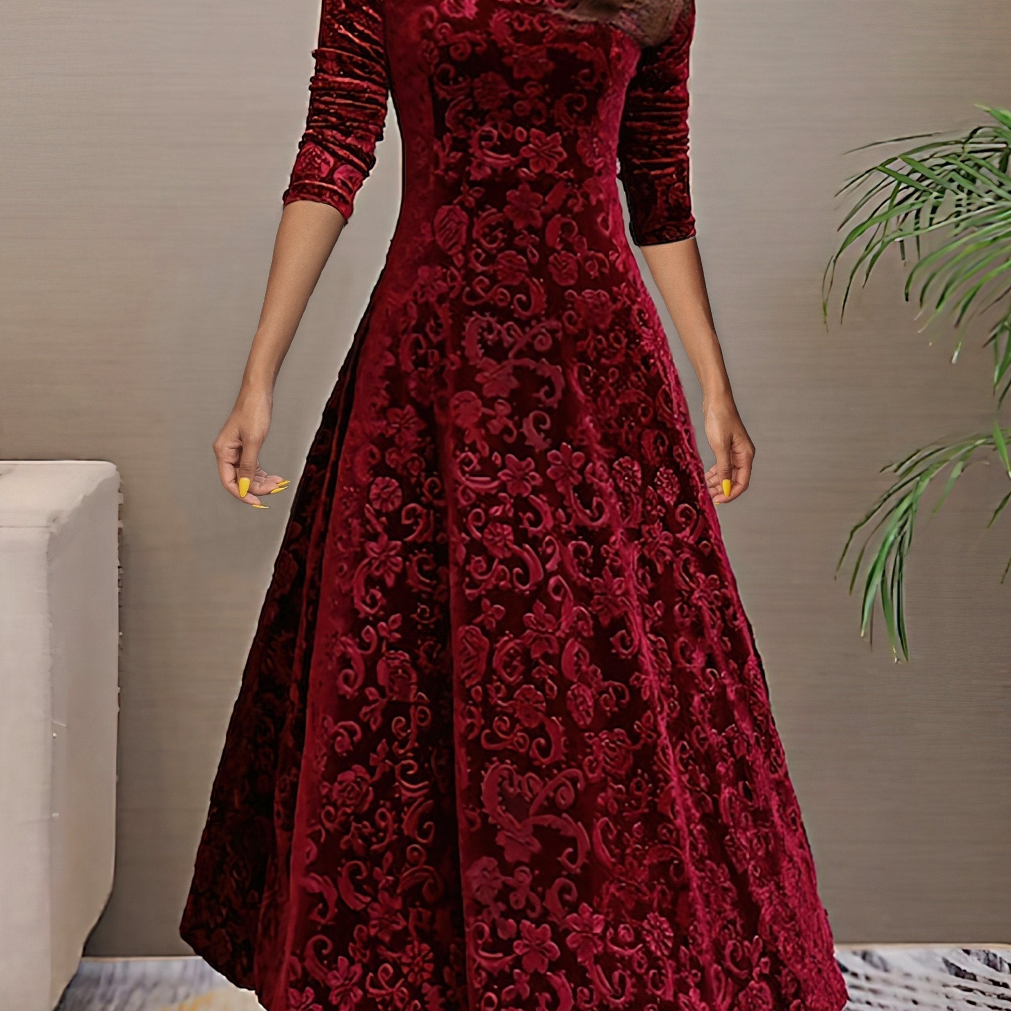 Denise | Velvet Elegant Dress